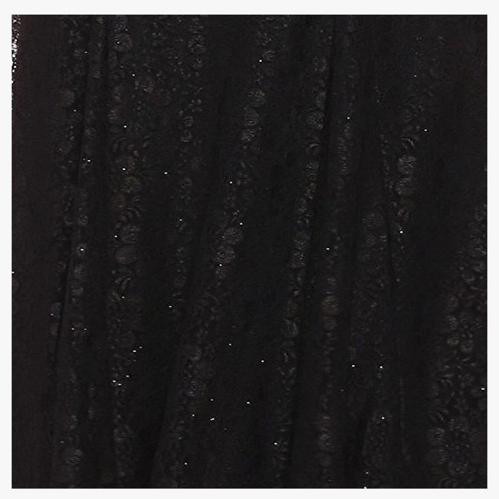 Evening gown/prom/mother of the bride,  black sequined dress. Size 12 - Picture 2 of 6